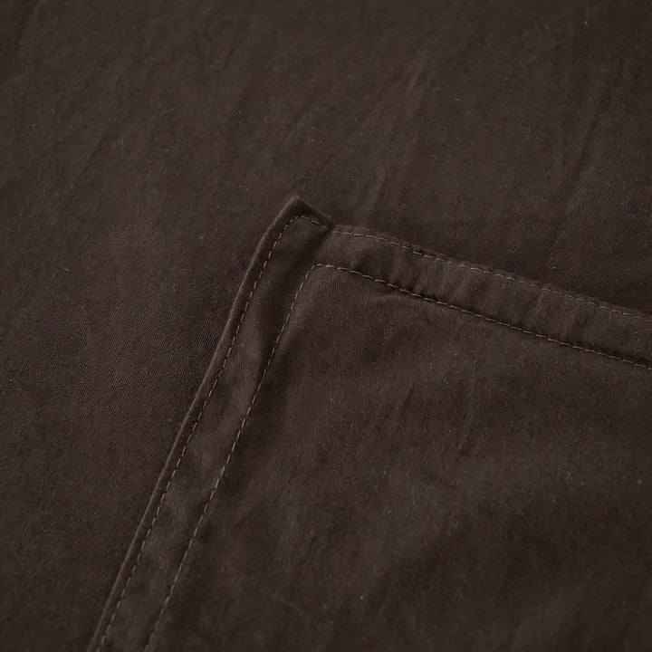 Pure cotton nuance pastel duvet cover, brown