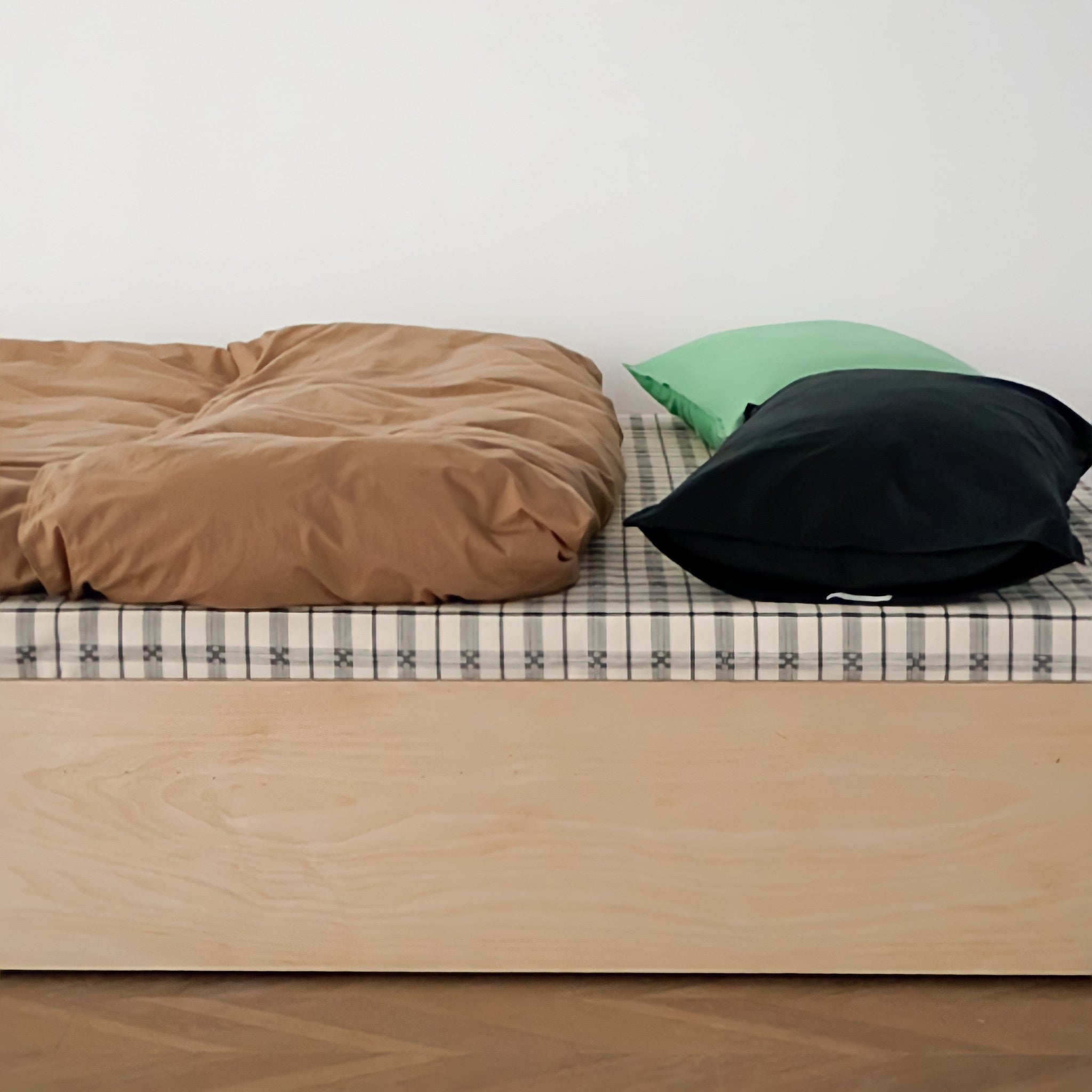 Pure cotton nuance pastel duvet cover, coffee