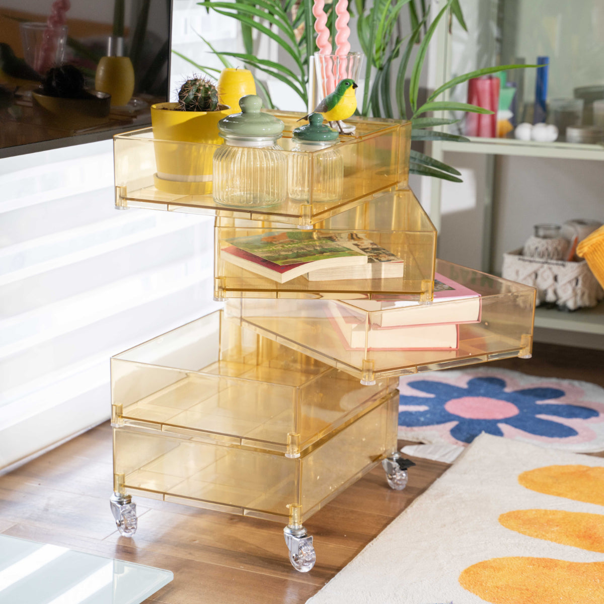 アクリルクリアキャビネット kocol