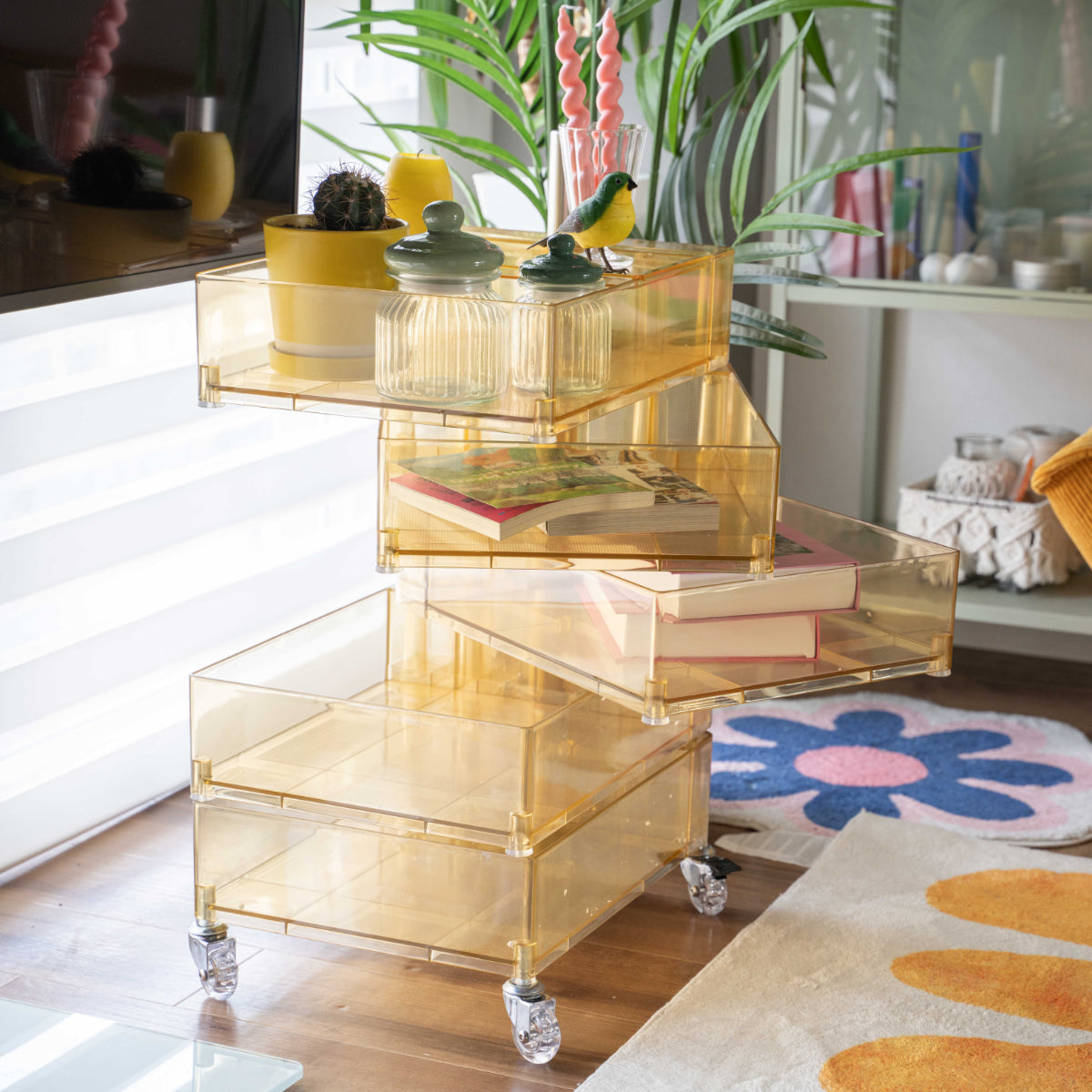 アクリルクリアキャビネット kocol