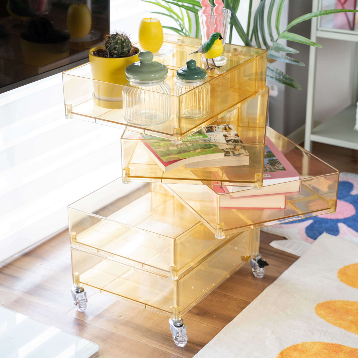 アクリルクリアキャビネット kocol