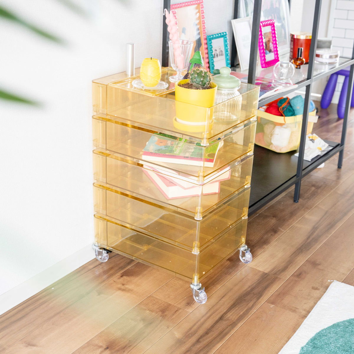 アクリルクリアキャビネット kocol