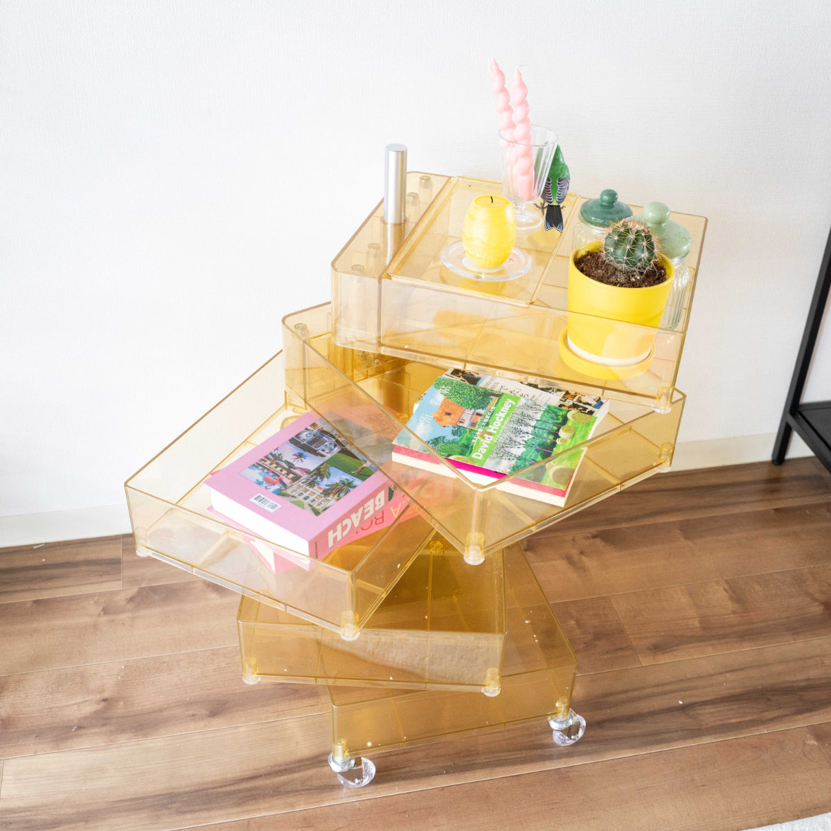 アクリルクリアキャビネット kocol