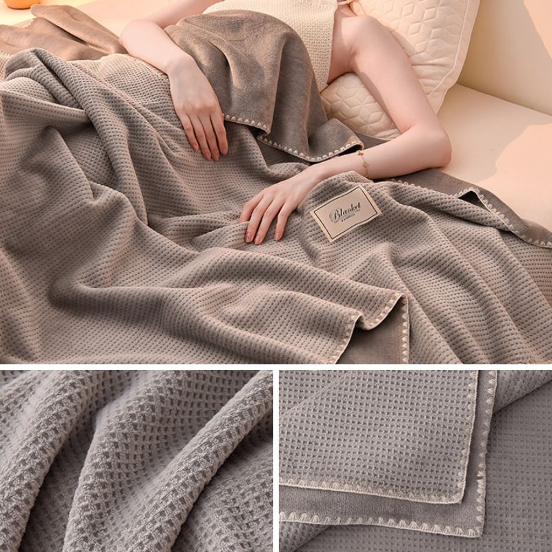 カラフルワッフルブランケット kocol