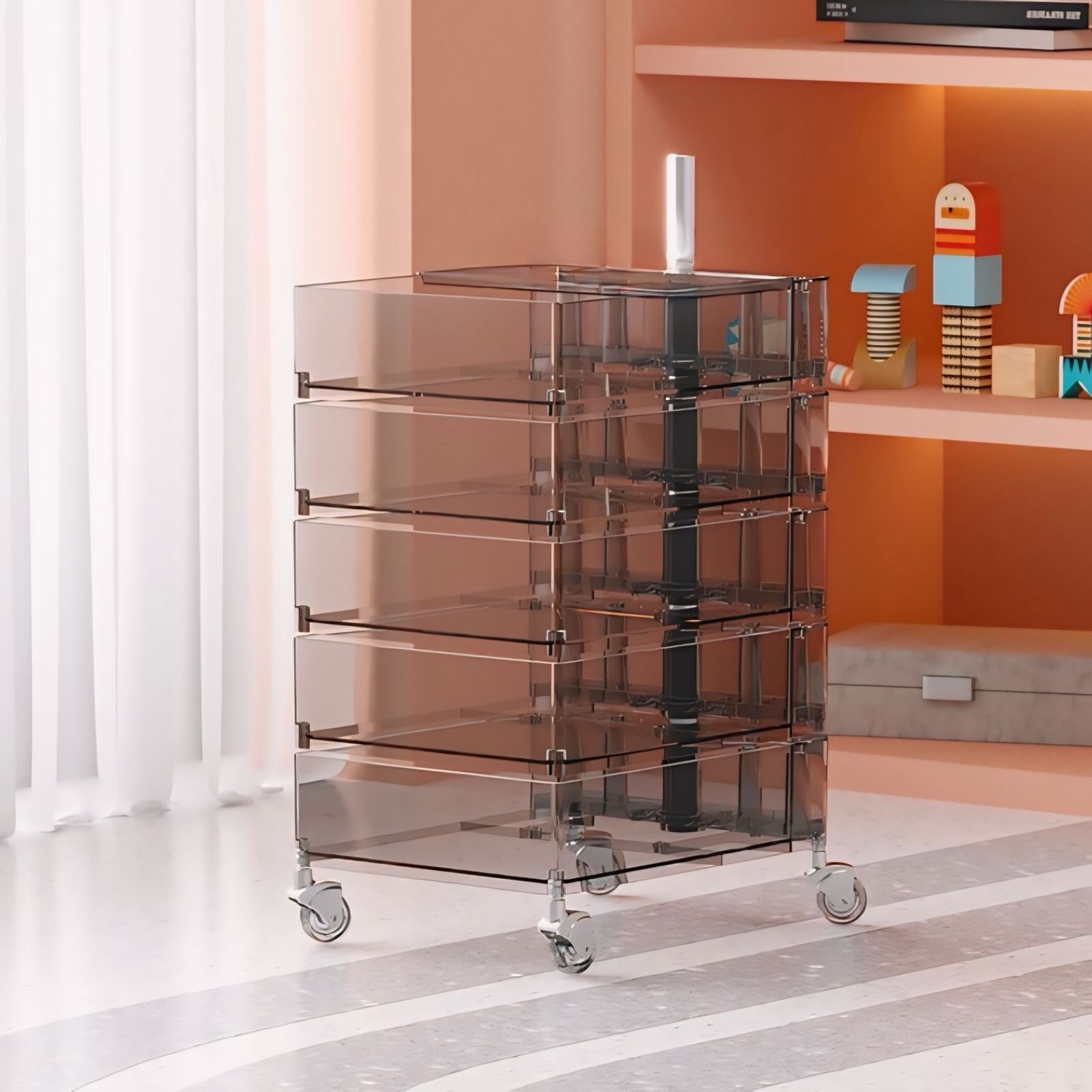 アクリルクリアキャビネット kocol