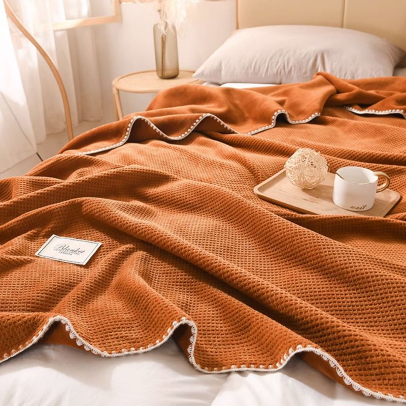 カラフルワッフルブランケット kocol