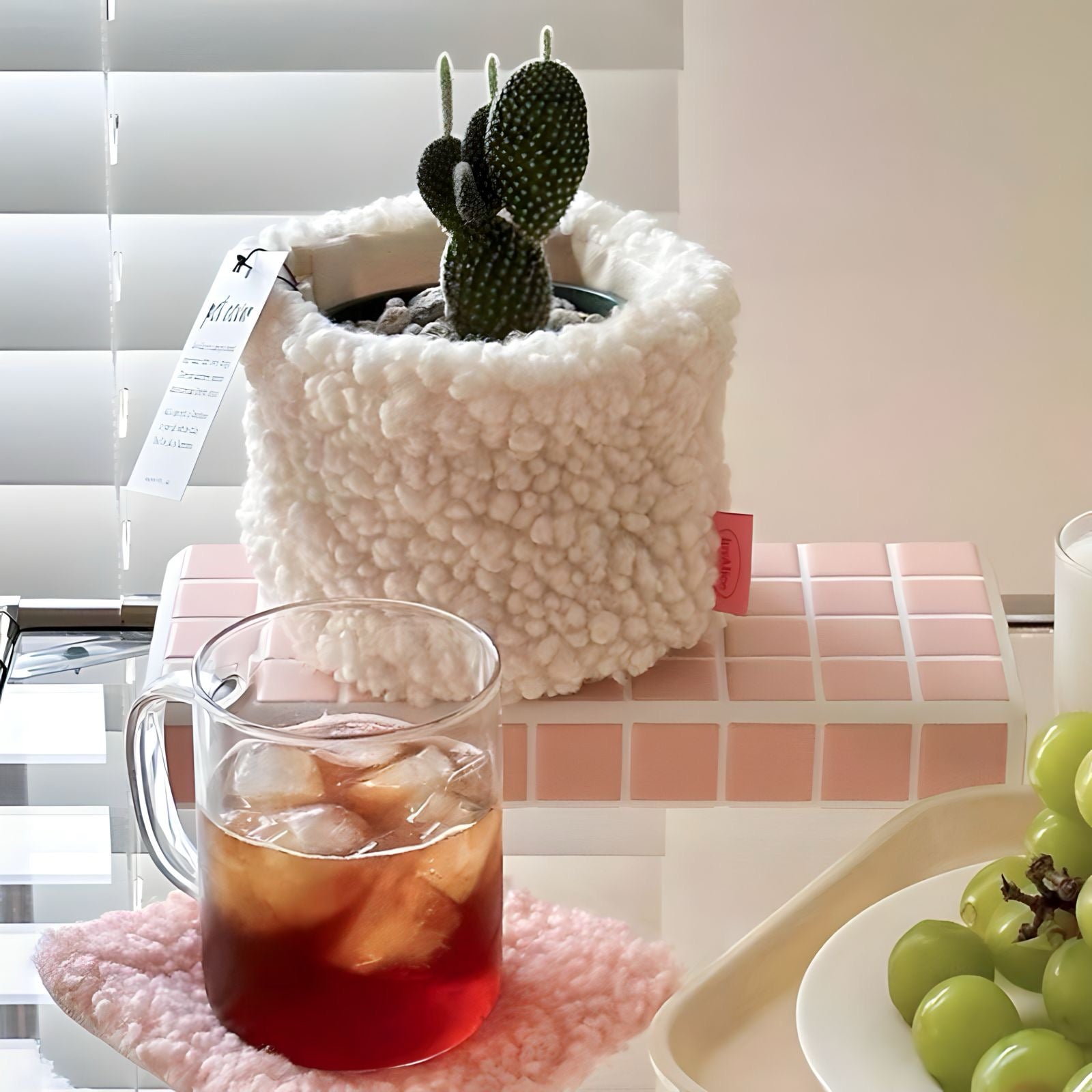 チェッカーボードタイルラック 