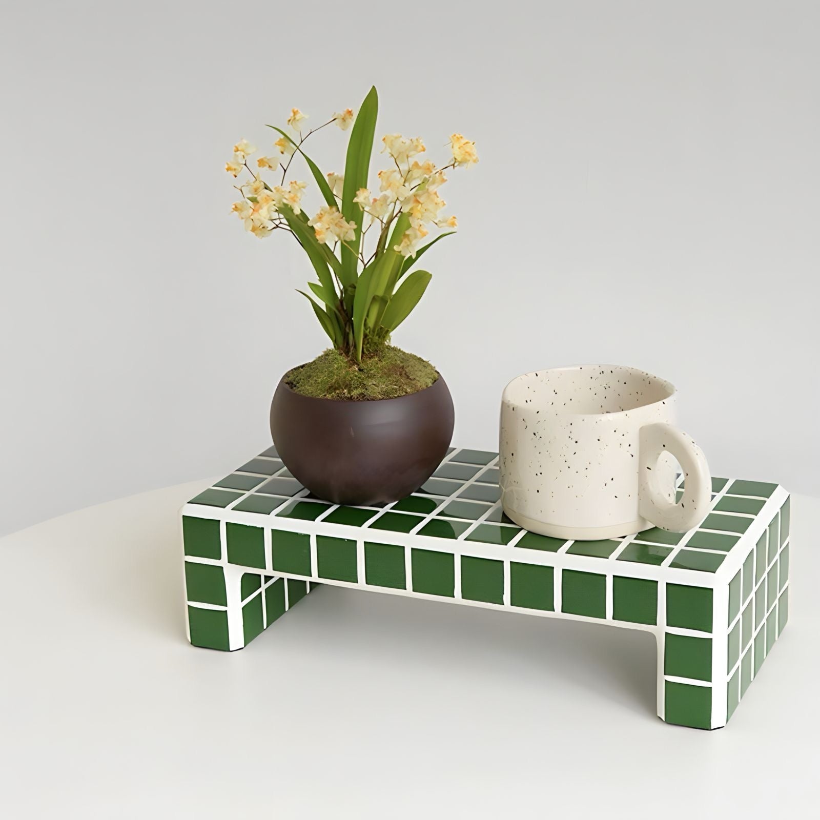 チェッカーボードタイルラック 