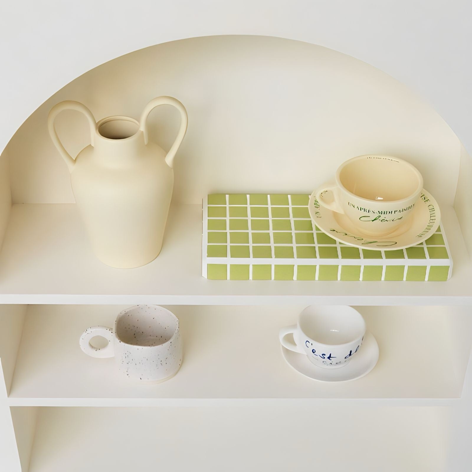 チェッカーボードタイルラック 