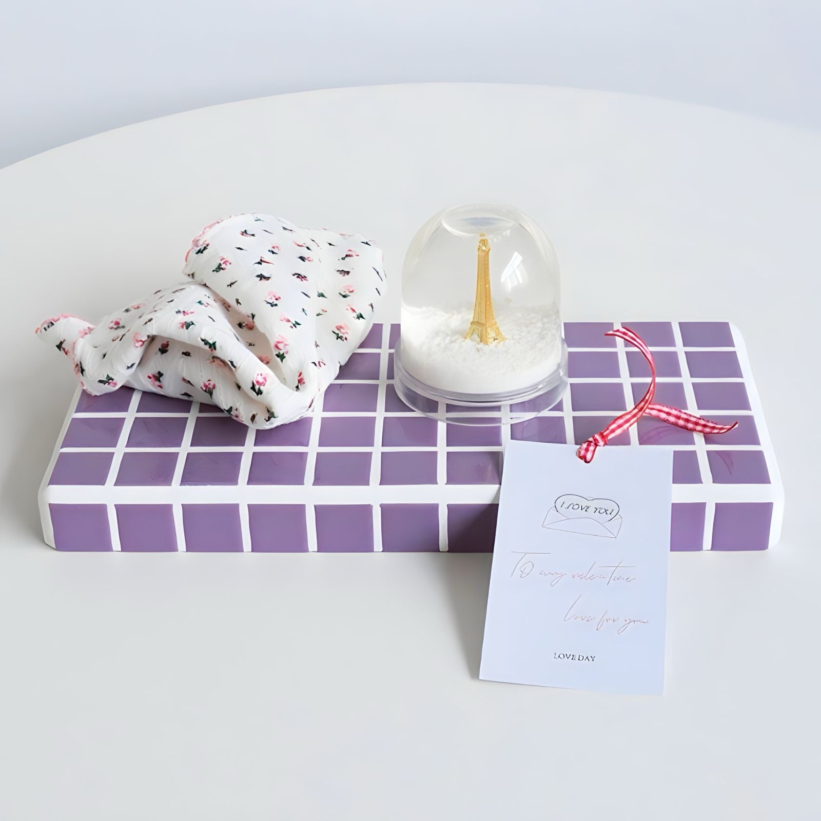 チェッカーボードタイルラック 