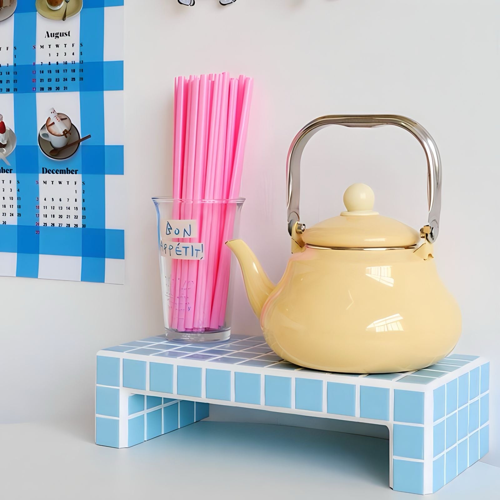 チェッカーボードタイルラック 