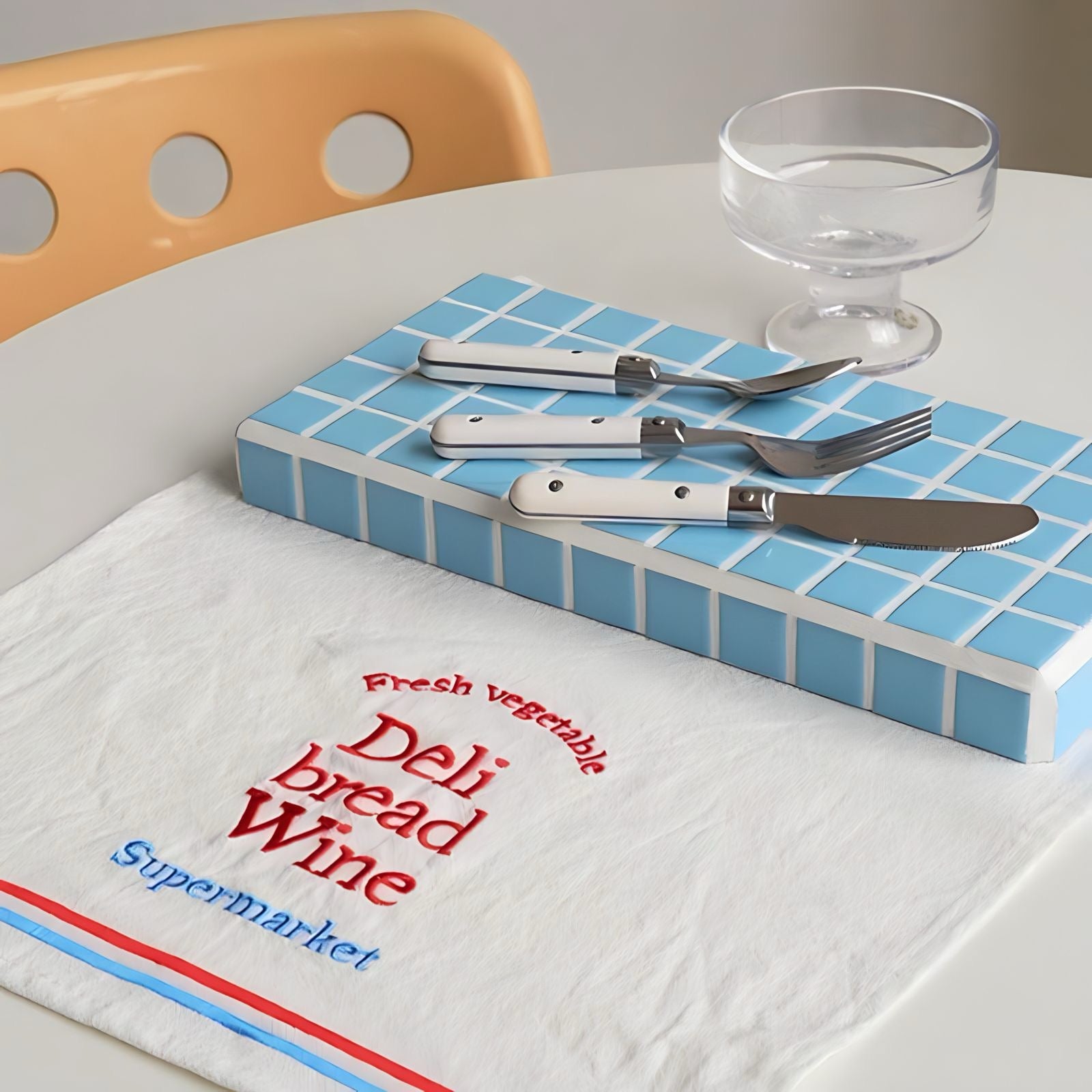 チェッカーボードタイルラック 