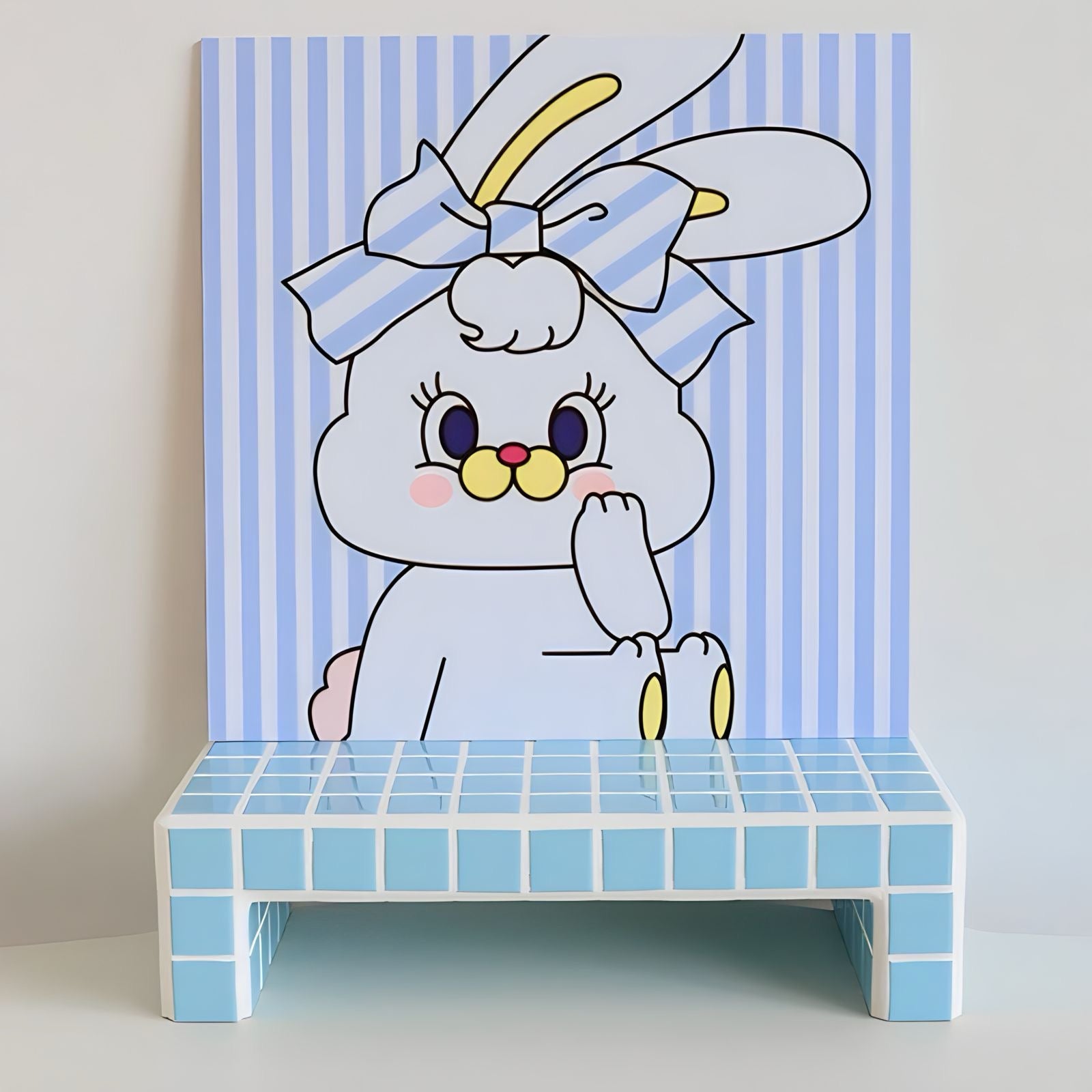 チェッカーボードタイルラック 