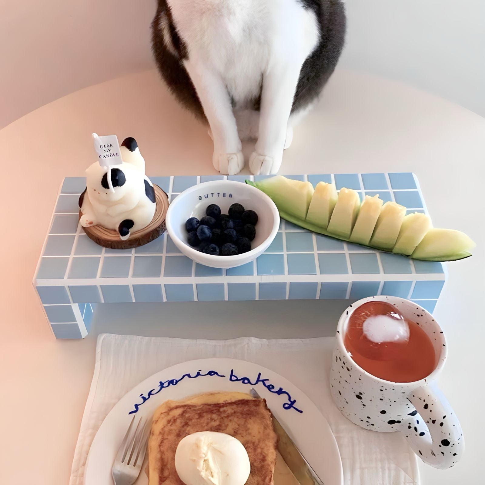 チェッカーボードタイルラック 