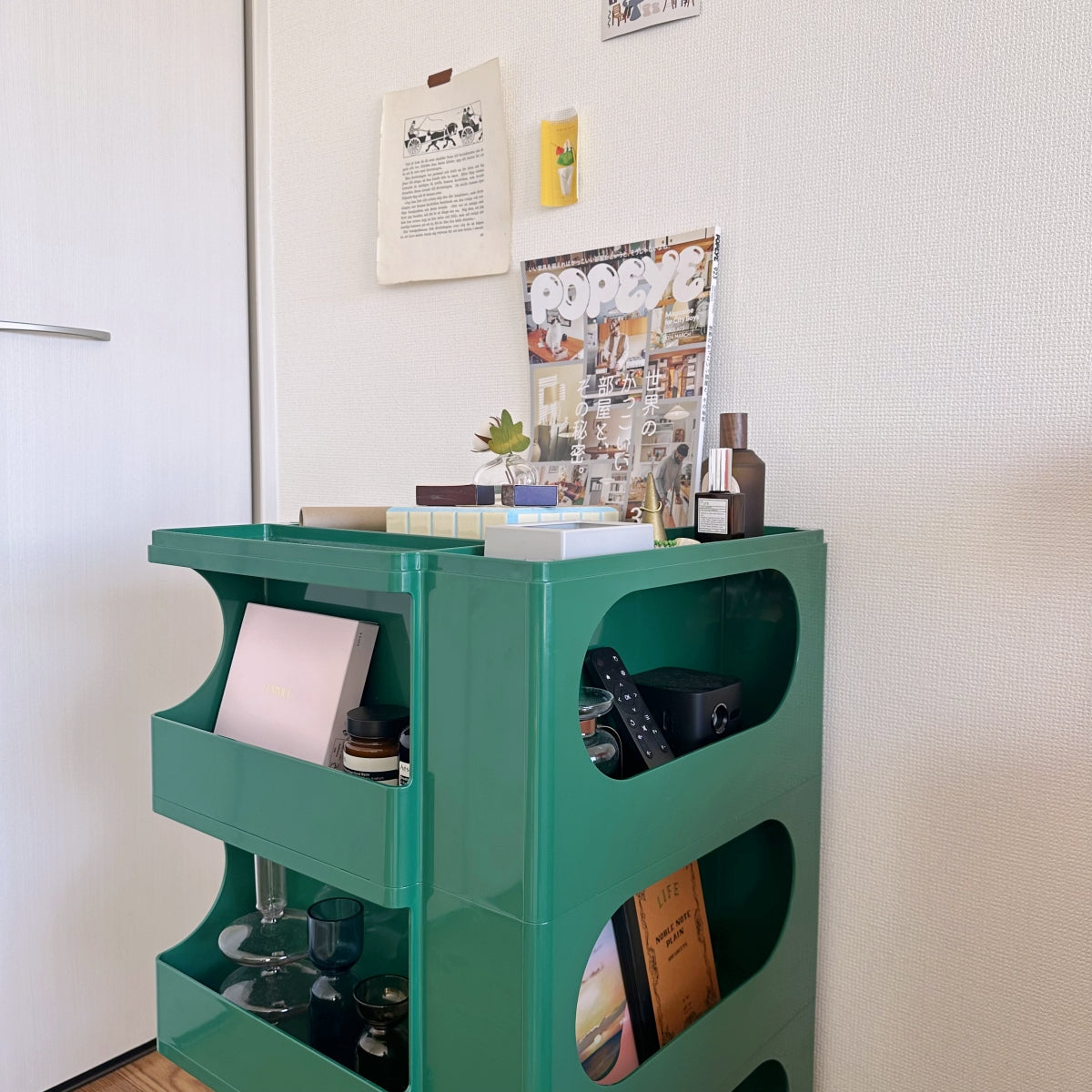 キャスター付きボビーワゴン kocol