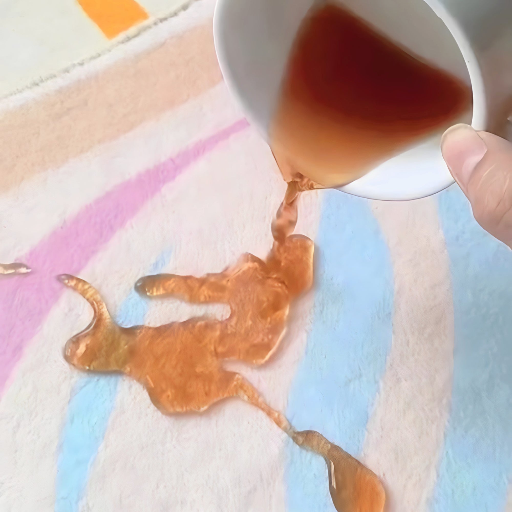 Wave Design Rug Carpet