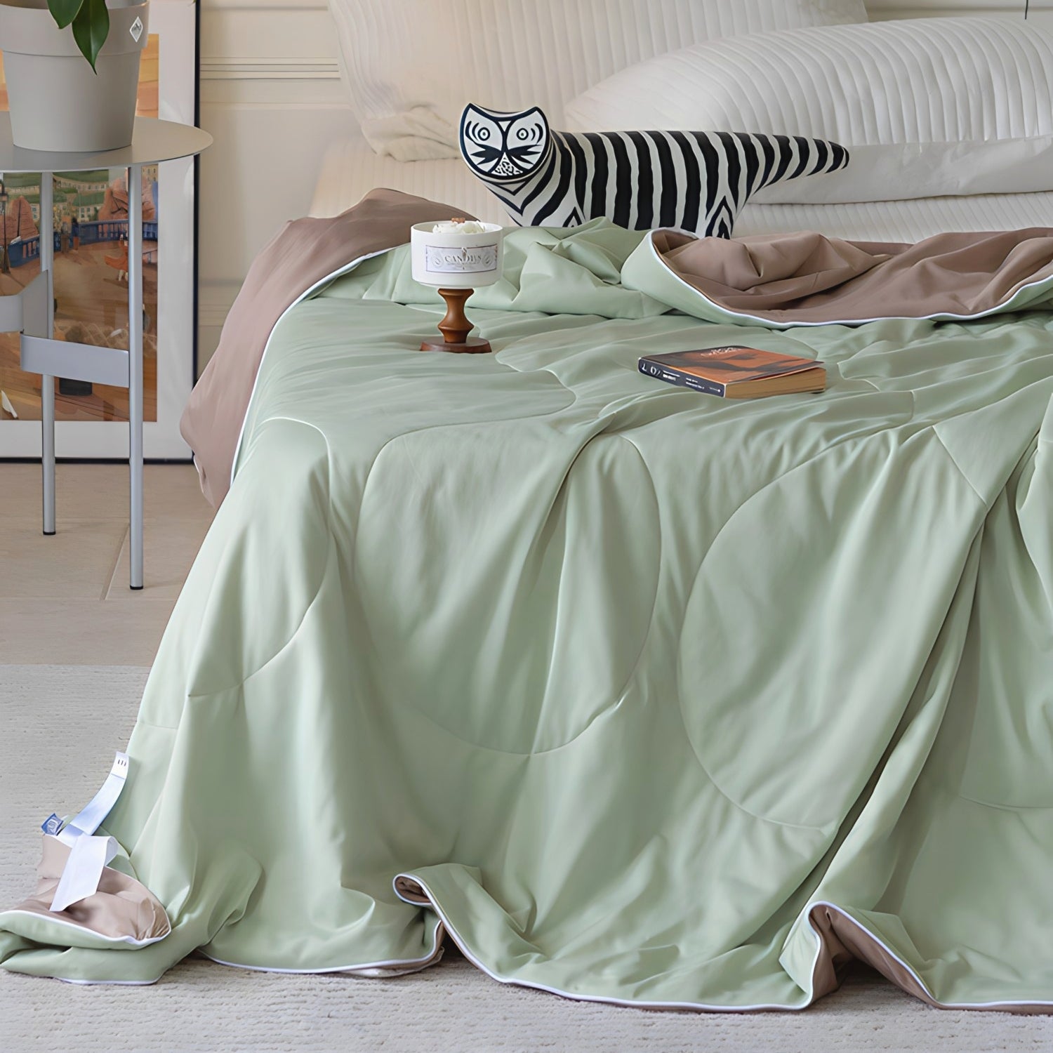 Candy Color Cool Blanket Green