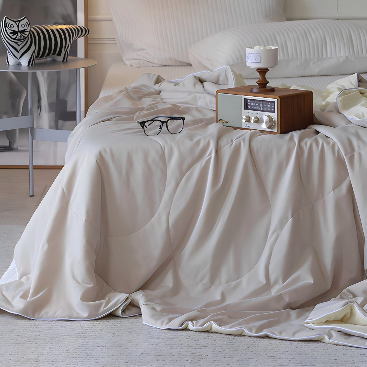 Candy Color Cool Blanket Apricot