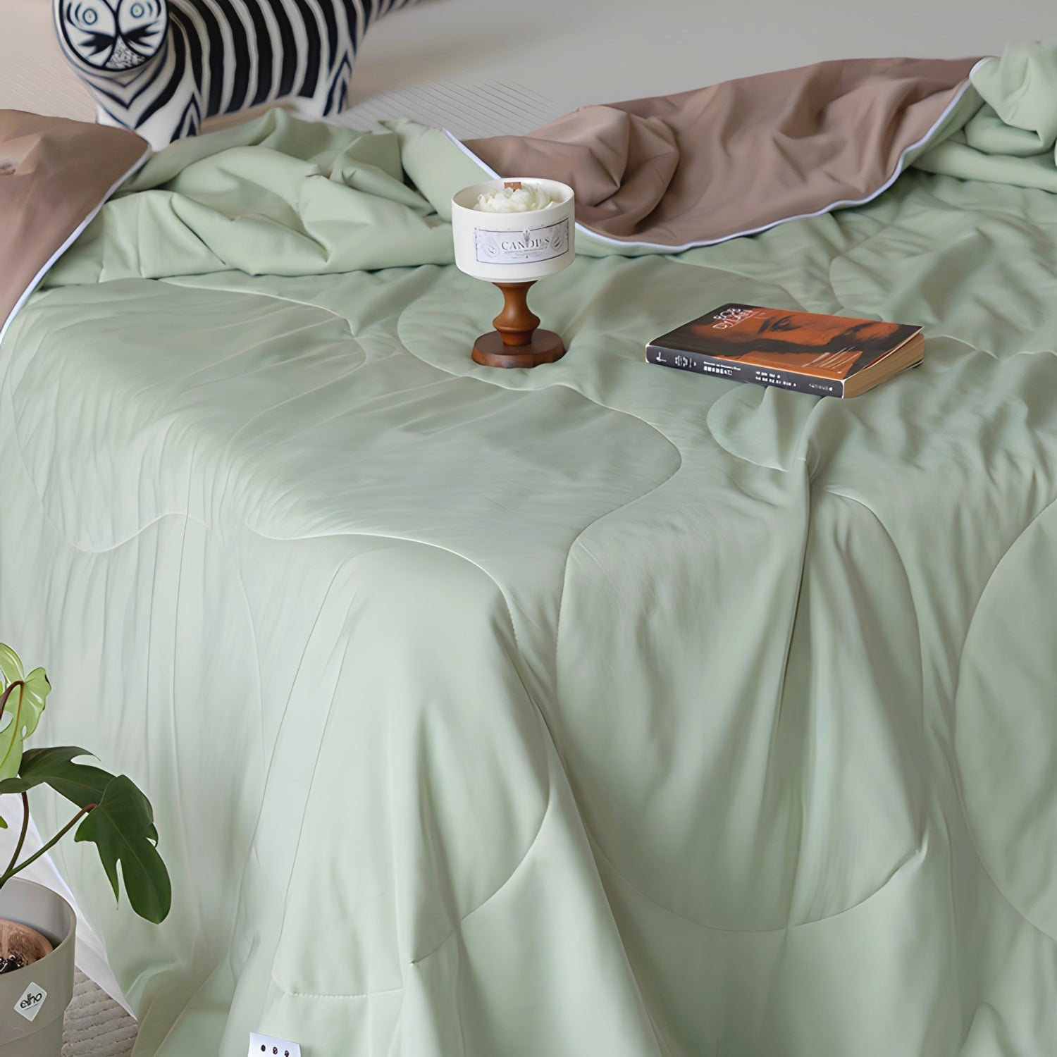 Candy Color Cool Blanket Green
