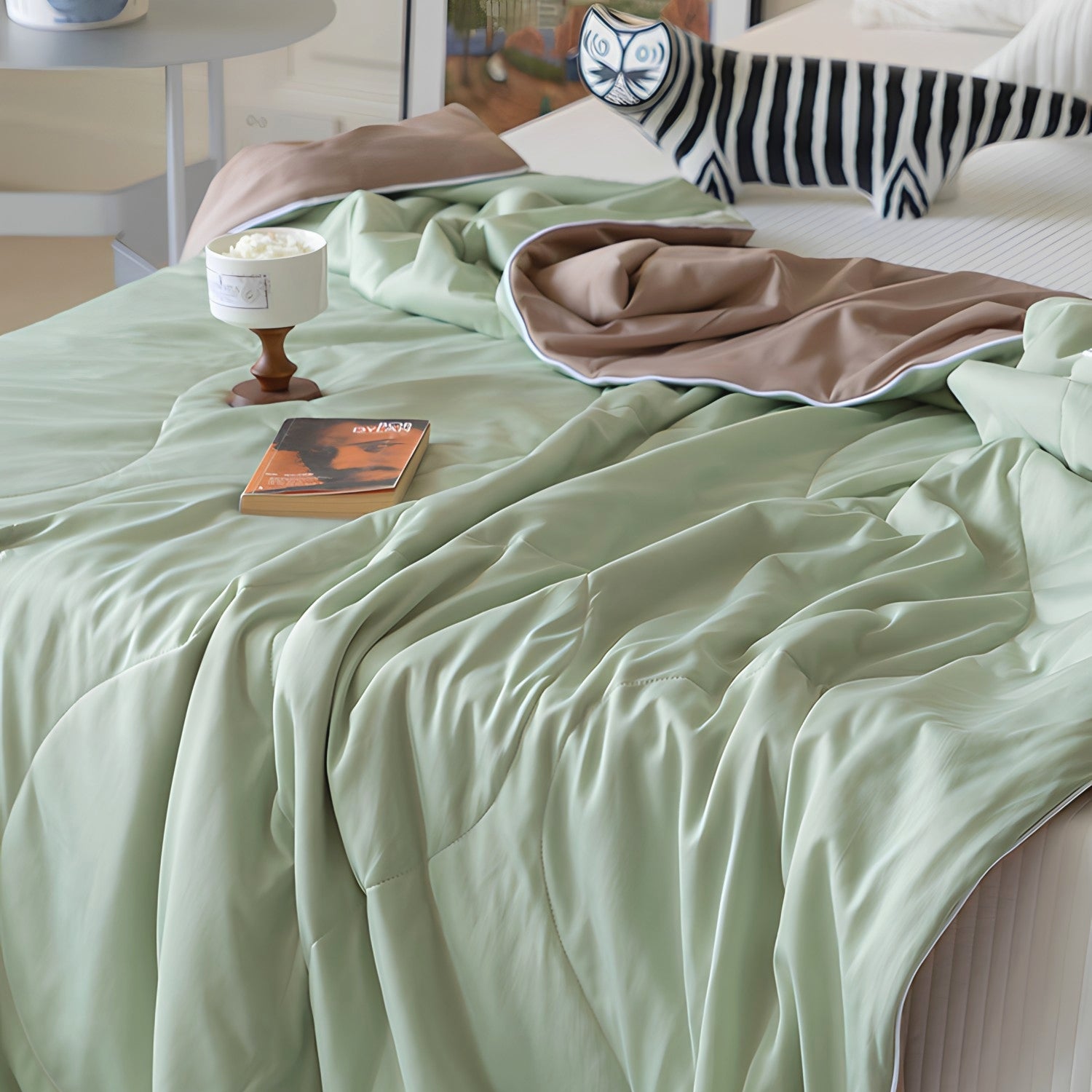 Candy Color Cool Blanket Green