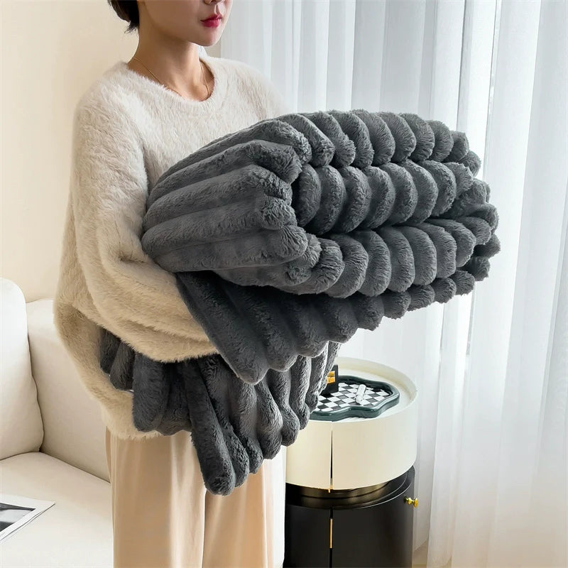 Coral fleece blanket 