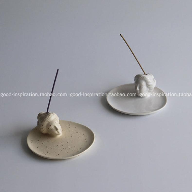 アート装飾お香立て　インセンスホルダー / Artistic Decorative Incense Holder - kocol
