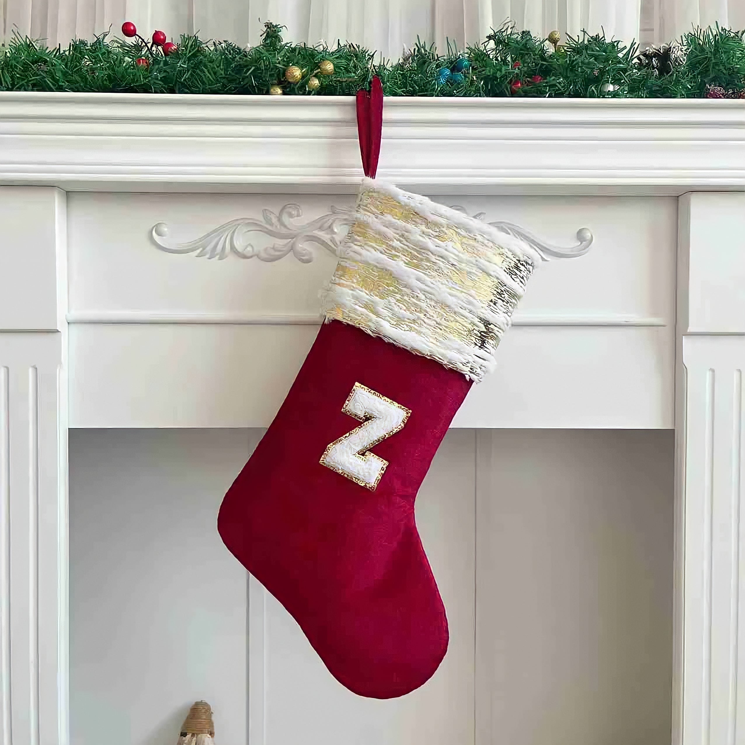 クリスマスアルファベットレッドソックス