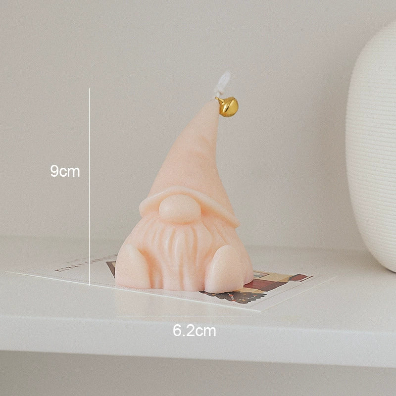 サンタクロース小人キャンドル kocol