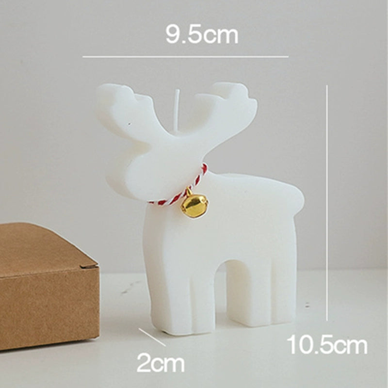 クリスマスツリースノーフレーク香り付きキャンドル kocol