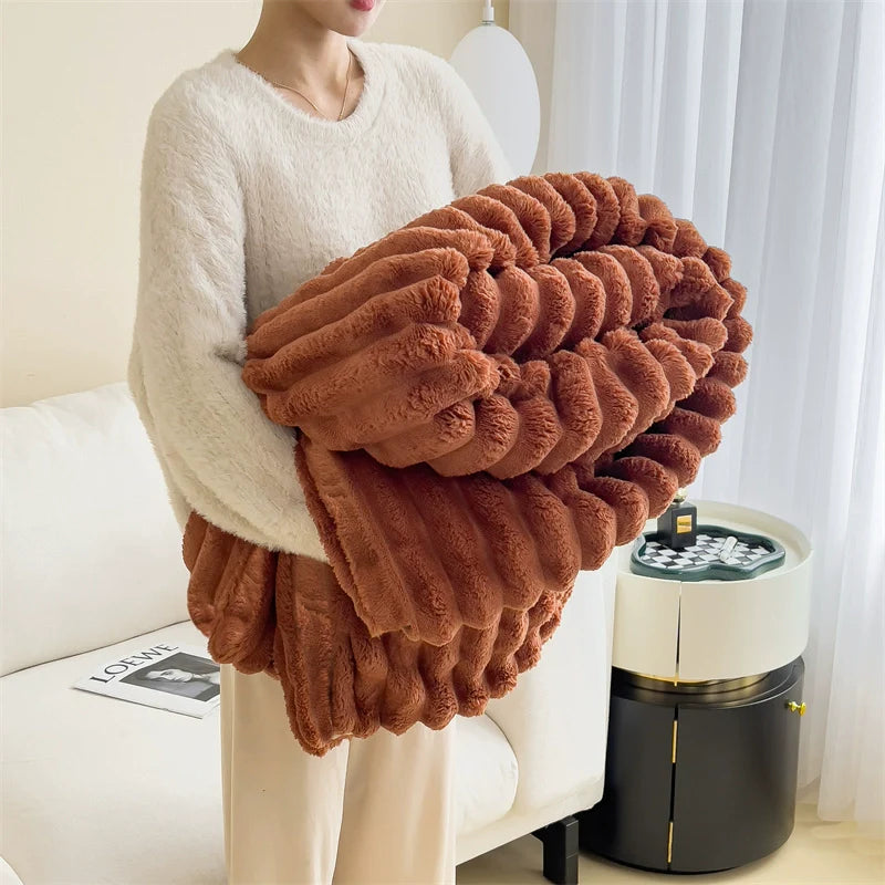 Coral fleece blanket 