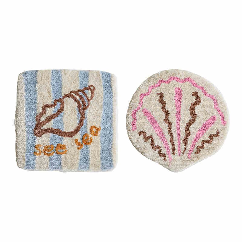 Shell pattern seat cushion