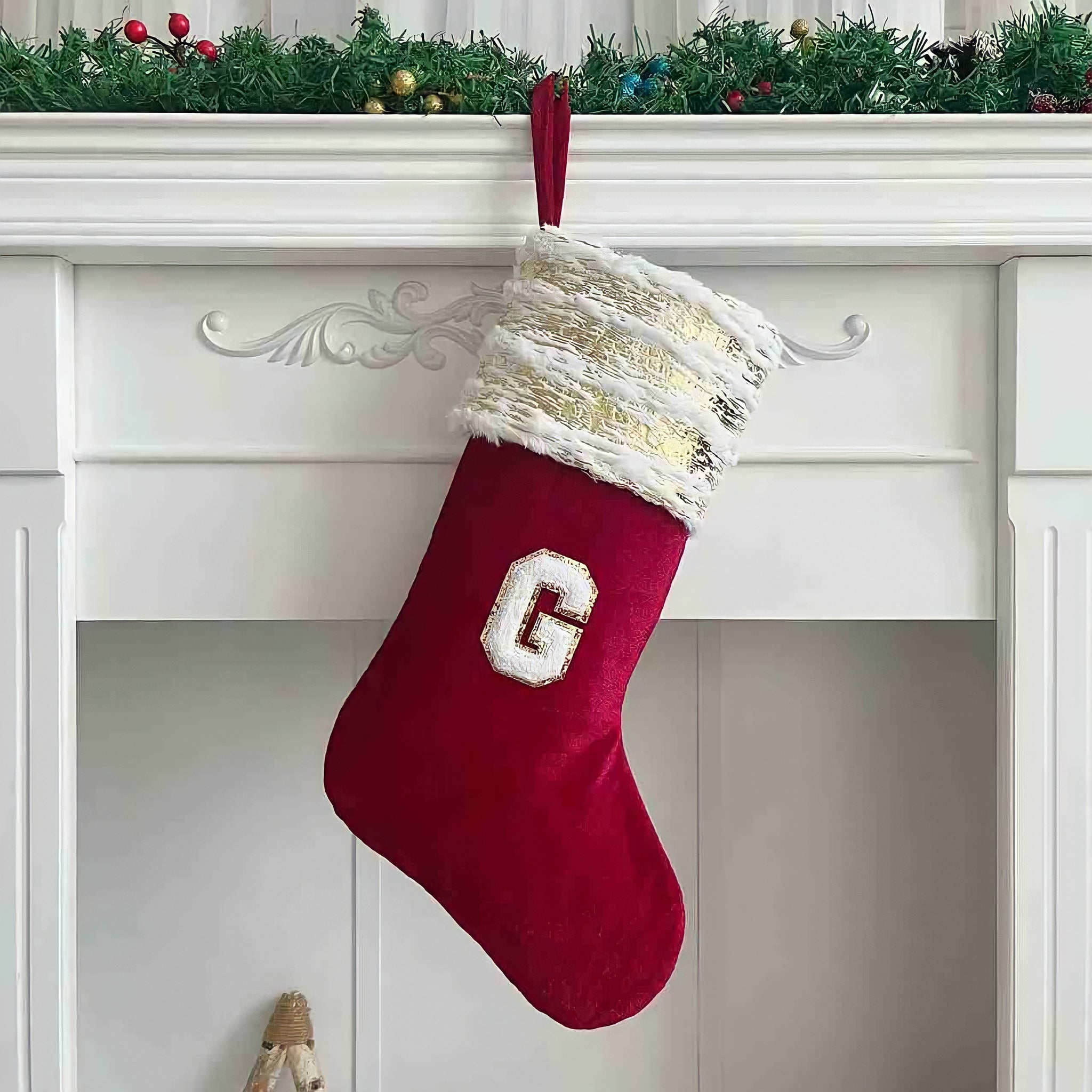 クリスマスアルファベットレッドソックス