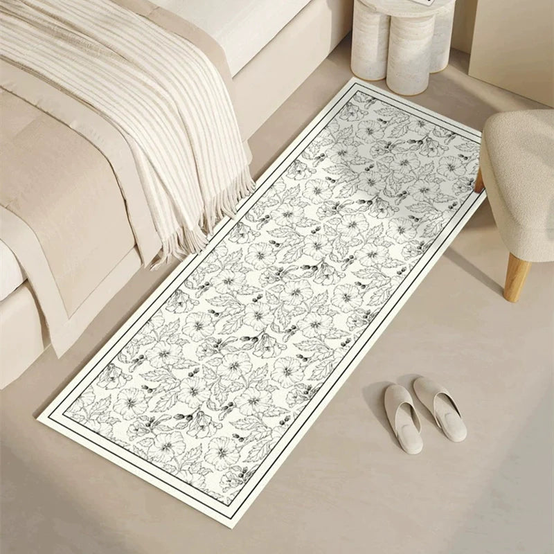 フレンチ ベッドサイド ラグマット カーペット / French bedside rug mat carpet - kocol