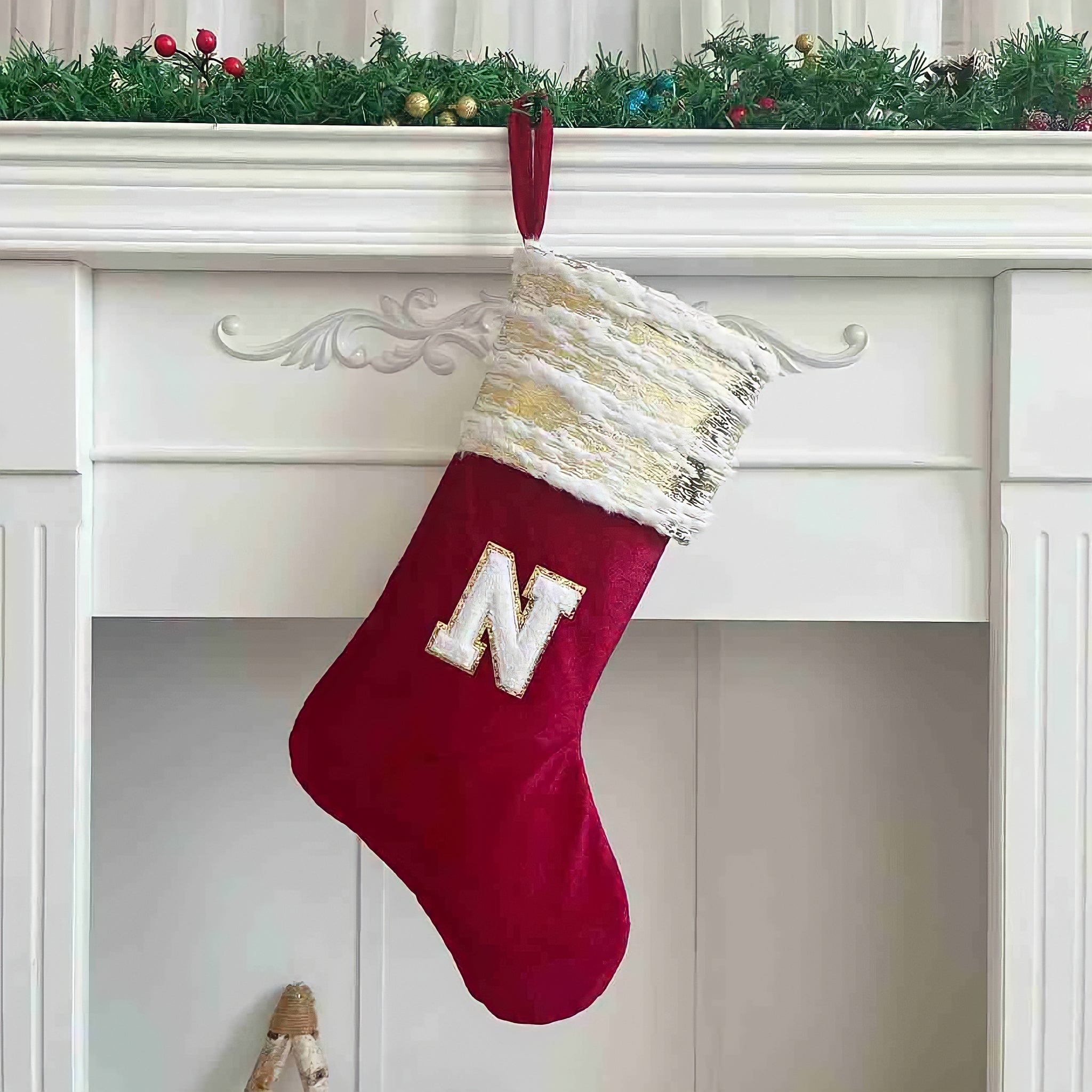 クリスマスアルファベットレッドソックス