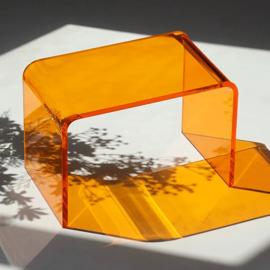 カラフルクリアアクリルスツール kocol