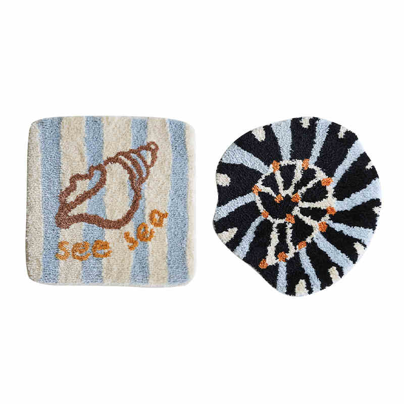 Shell pattern seat cushion