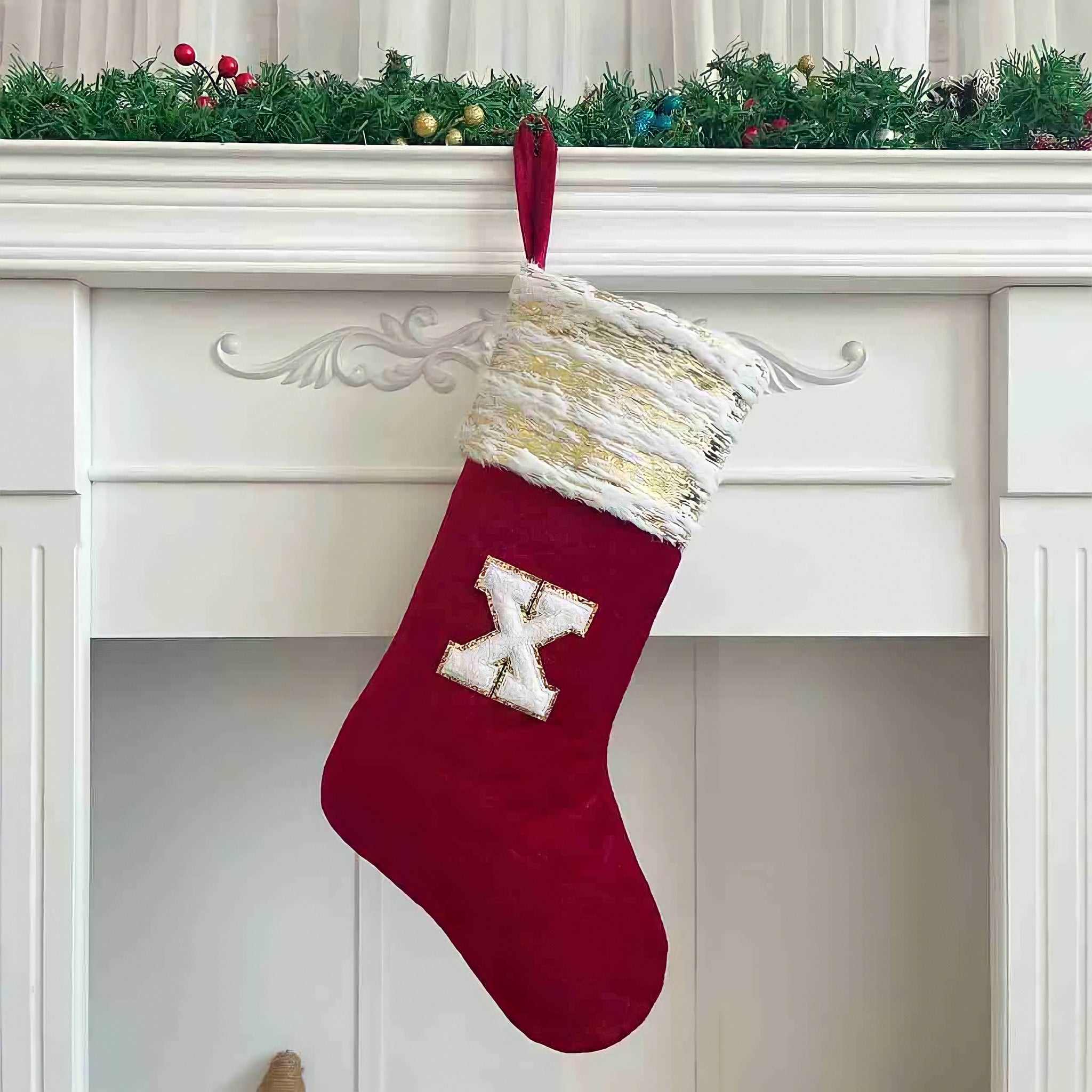 クリスマスアルファベットレッドソックス