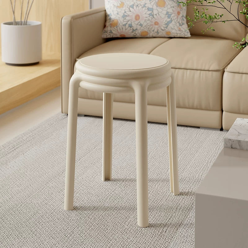 プラスチック スタッカブル カラフル スツール kocol