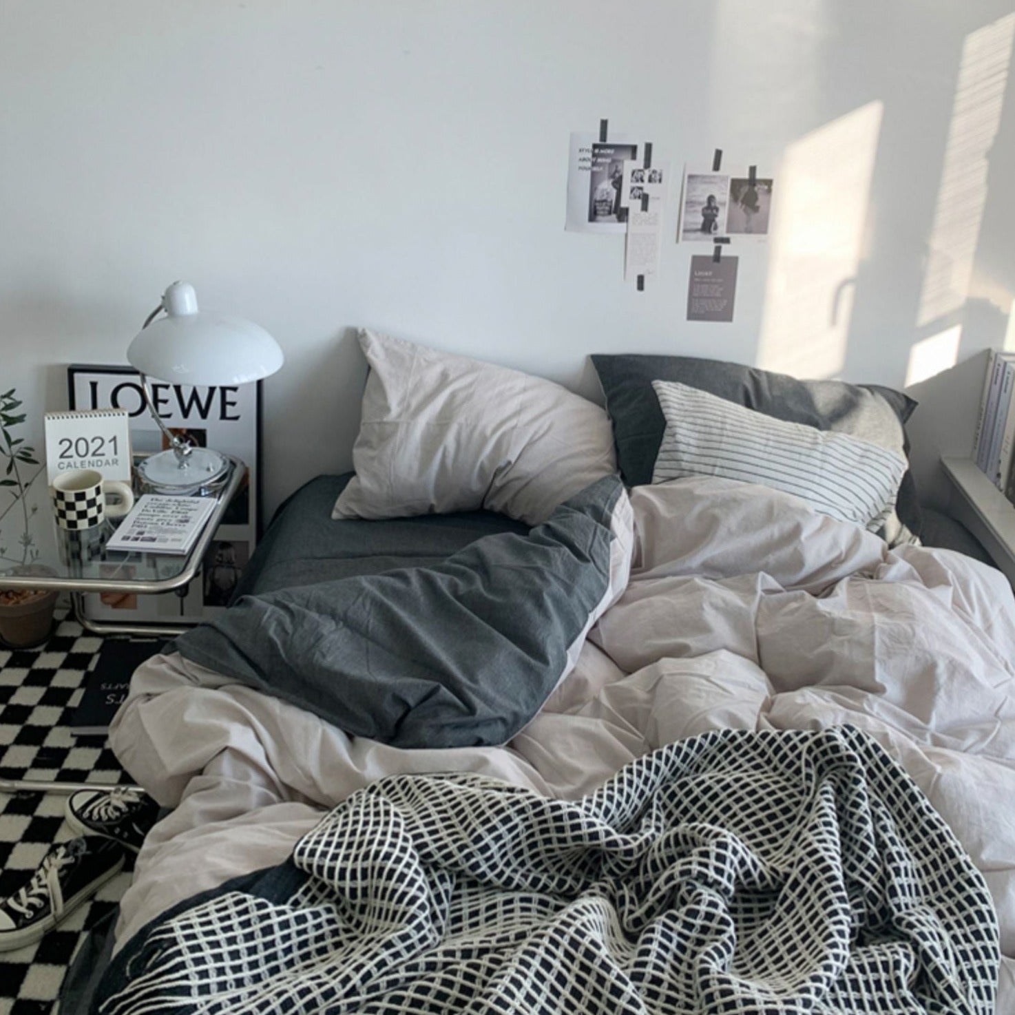 ダブルカラー2トーン寝具セット 