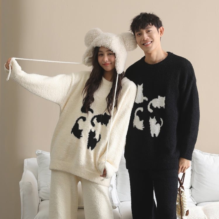 キャットシルエットふわもこルームウェア