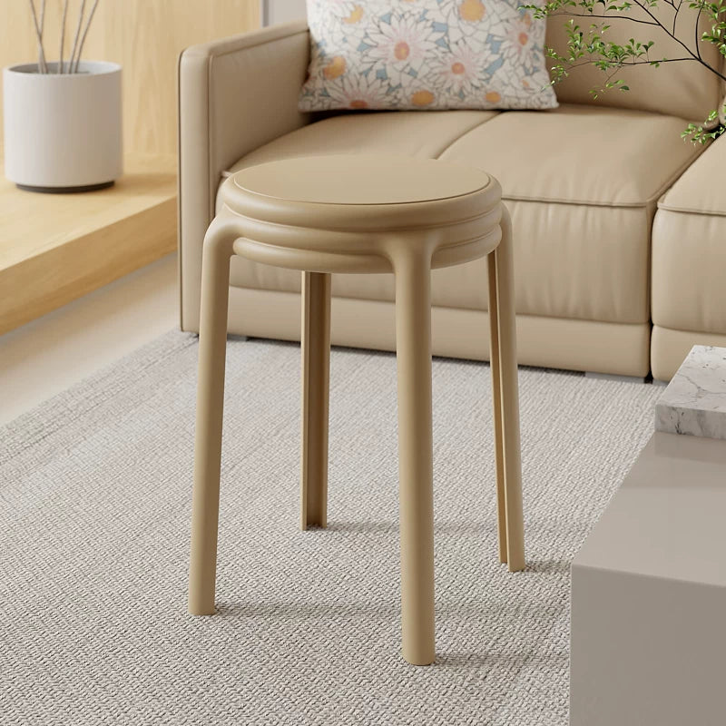 プラスチック スタッカブル カラフル スツール kocol