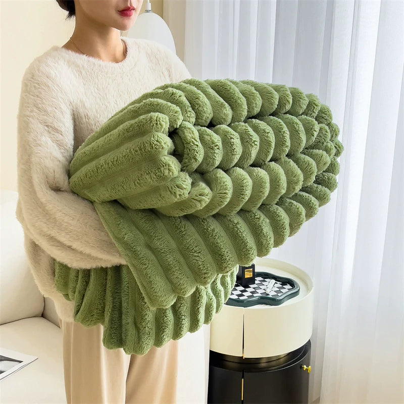 Coral fleece blanket 