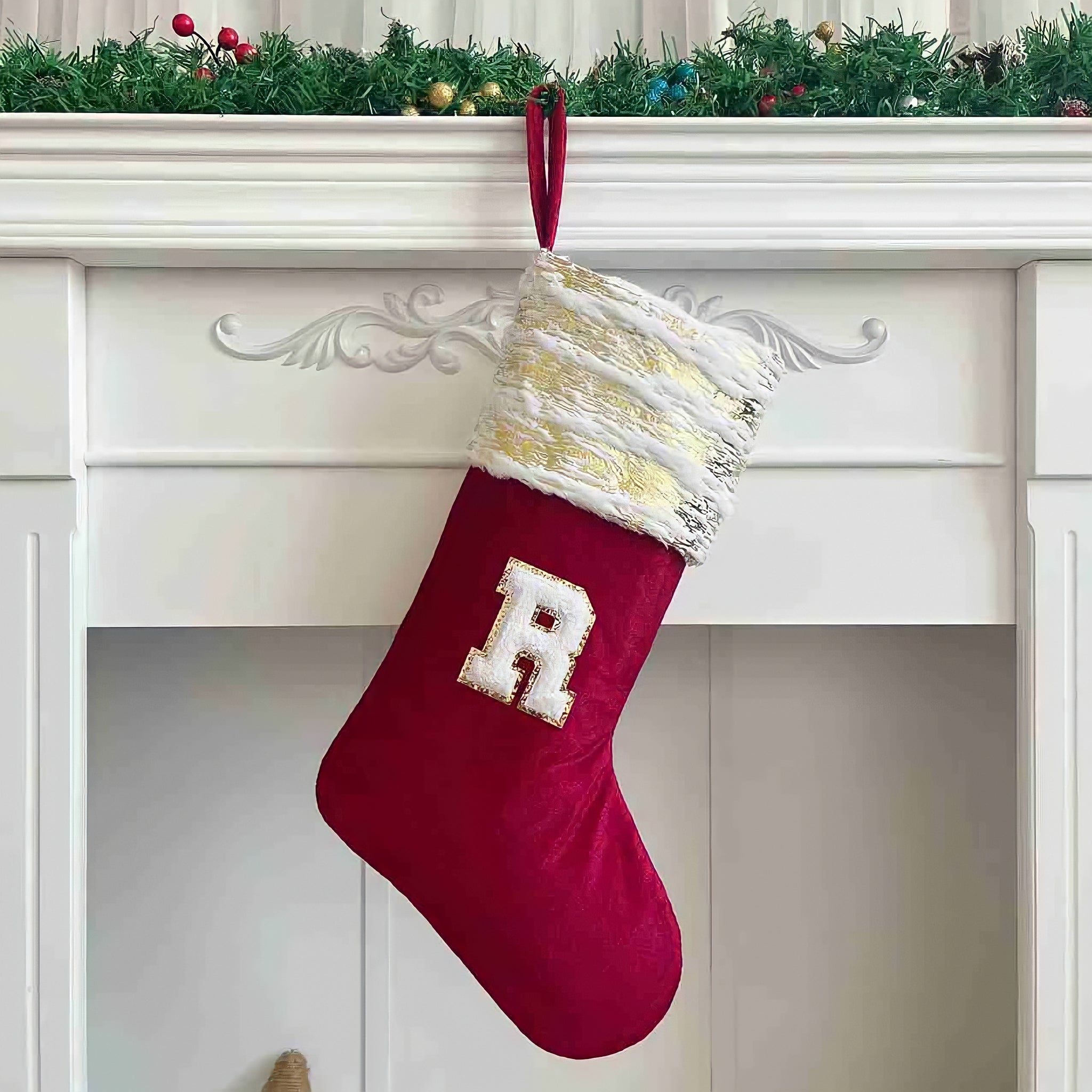 クリスマスアルファベットレッドソックス