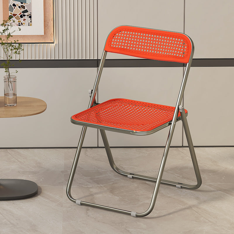 カラフルラタンスタイル折り畳みチェア