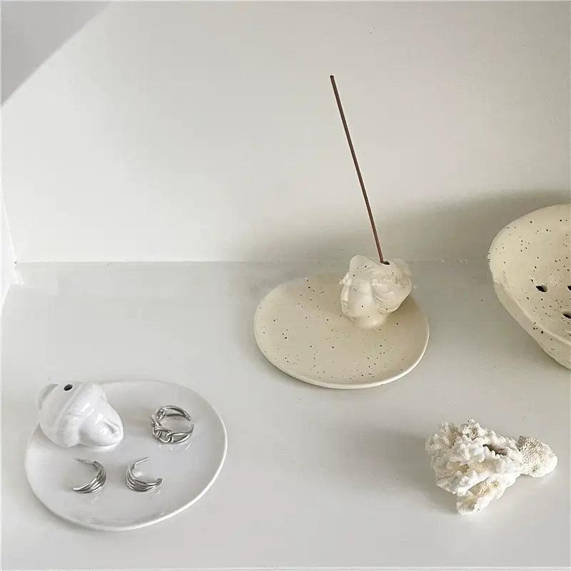 en.glassdesign 野尻恵美 お香立て イノセンスホルダー 【公式通販】 en.glassdesign 野尻恵美 お香立て イノセンスホルダー 【公式通販】