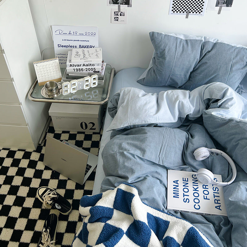 ダブルカラー2トーン寝具セット 