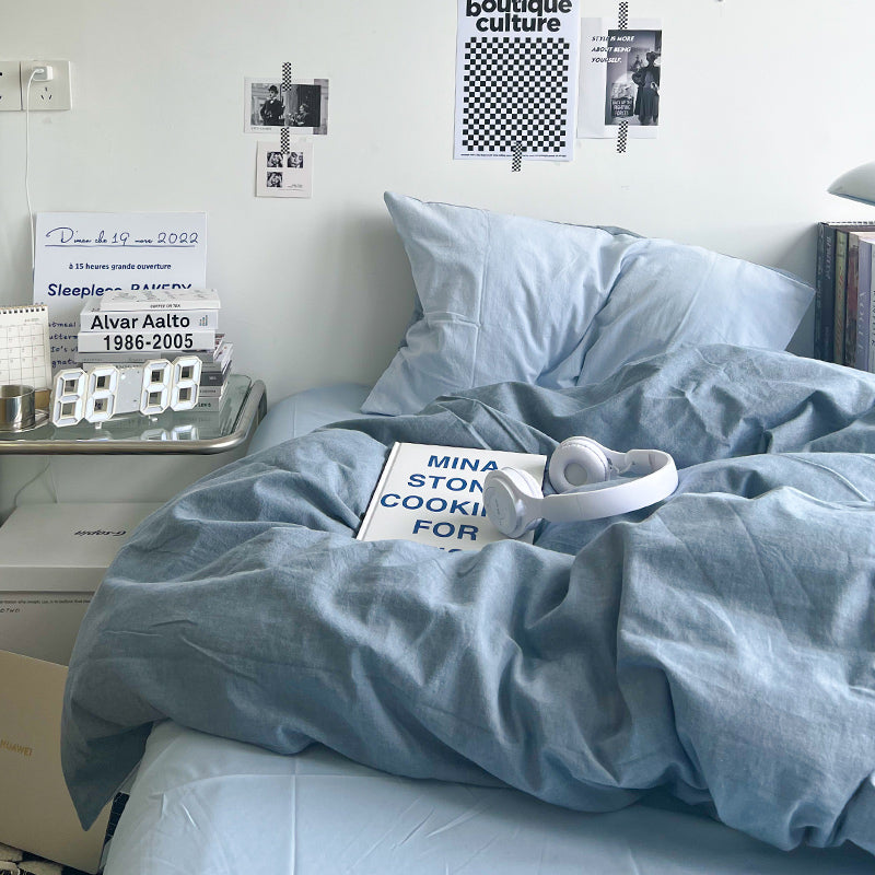 ダブルカラー2トーン寝具セット 