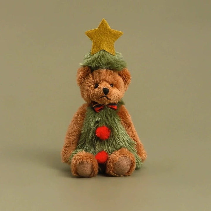 クリスマスツリーテディベアキーホルダー クリスマスツリーテディベアキーホルダー