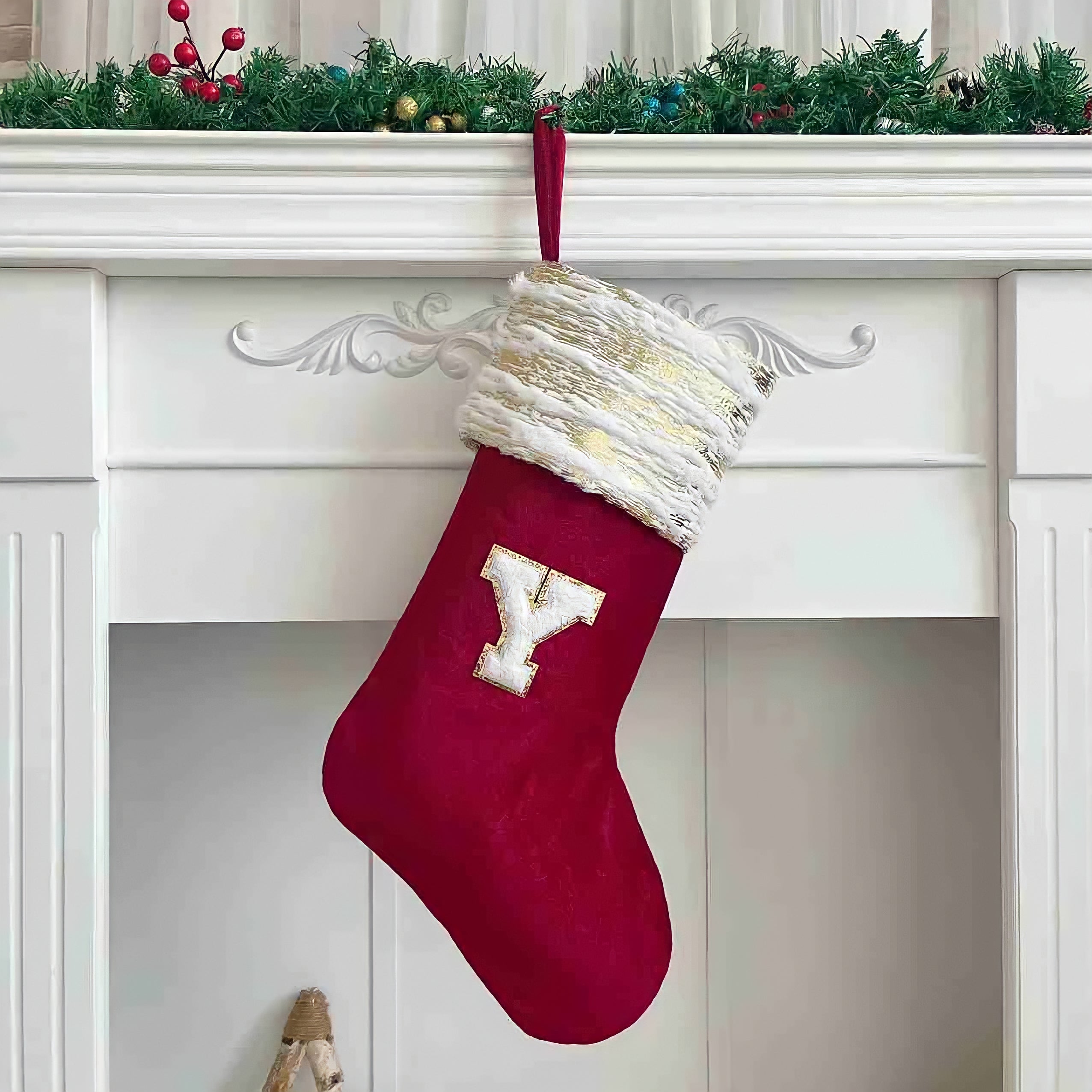 クリスマスアルファベットレッドソックス