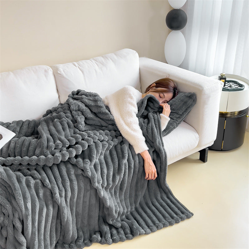Coral fleece blanket 